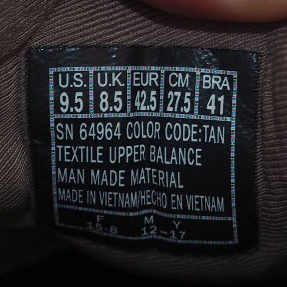 Skechers Alven Ravago Casual Sneakers "Tan" 64964 Men's 9.5 - Picture 10 of 11